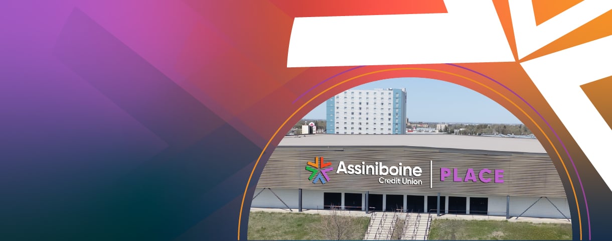 Artist rendering of new signage for Brandon's Keystone Centre